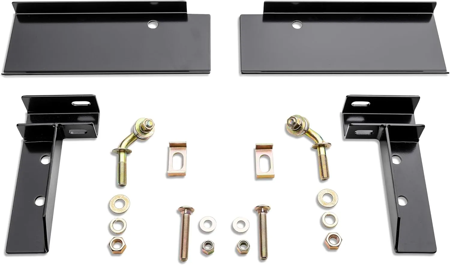 RealTruck Backrack Hardware Kit for use w/Standard Bed | Black, No Drill | 30943 | Fits 2025 Chevrolet Silverado EV