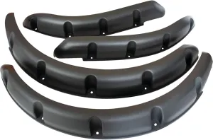 Red Hawk ACC-FF17 Fender Flares Compatible With/Replacement For E-Z-GO TXT, 2014 and newer golf carts
