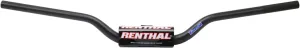 Renthal 829-01-BK Fatbar Trials 110 Black 1 1/8-Inch Trials Handlebar