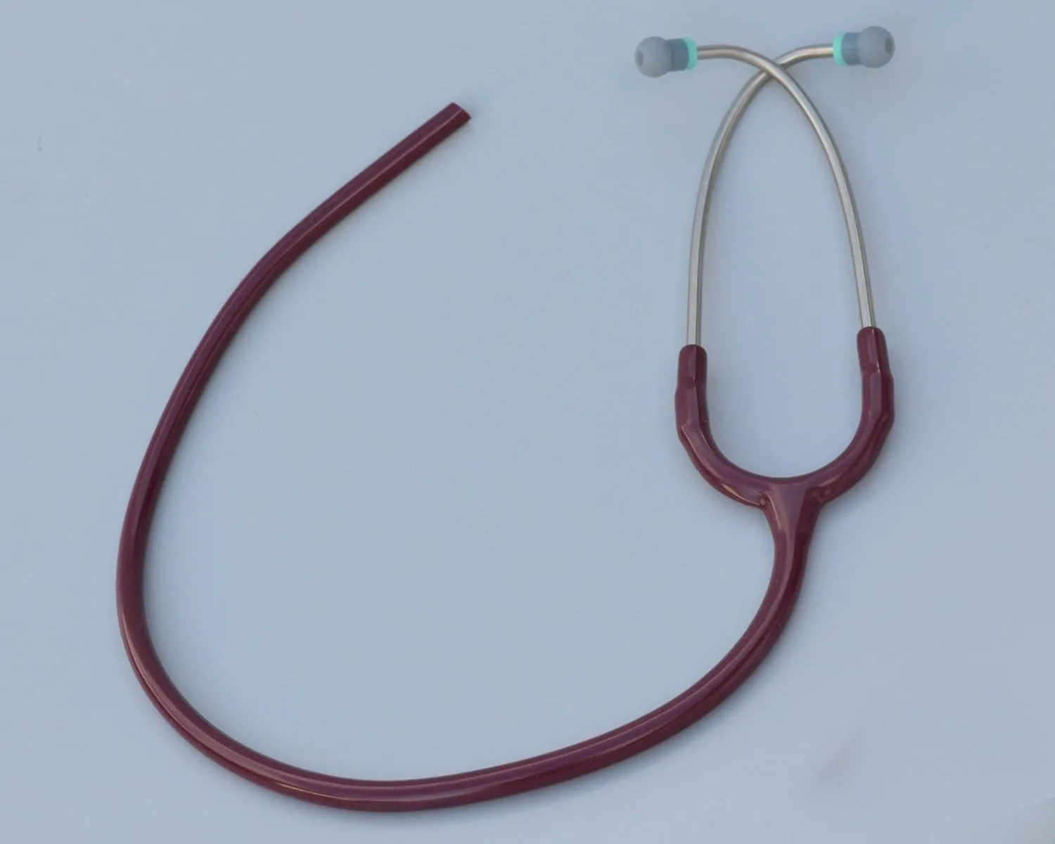 Replacement Tube by MohnLabs fits ALL leading brand SE standard classic Stethoscopes - T3 BURGUNDY