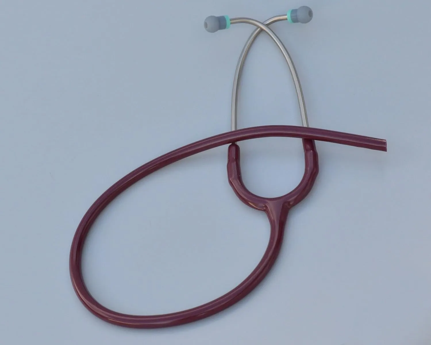 Replacement Tube by MohnLabs fits ALL leading brand SE standard classic Stethoscopes - T3 BURGUNDY