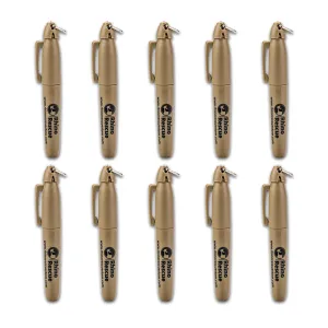RHINO RESCUE Tactical Pen – Durable EDC Tool for Camping, Hiking & Survival