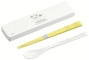 [Rilakkuma] Chopsticks & Spoon Set with Case OSK Japan 2022
