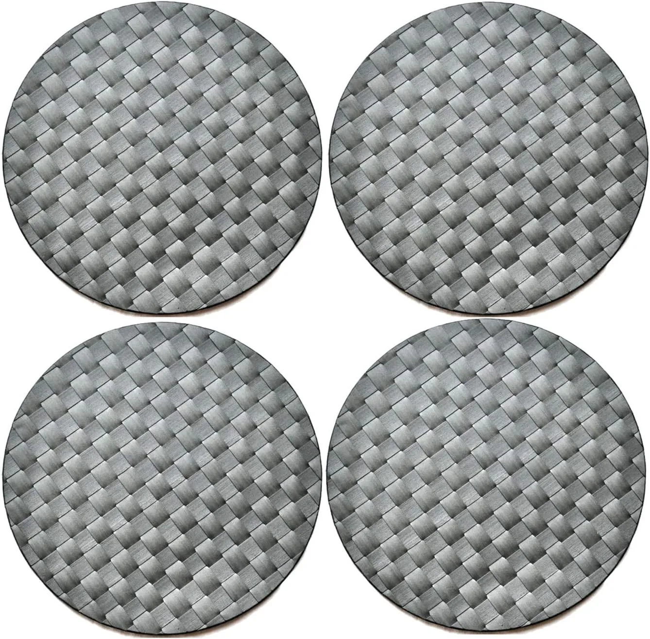 Round Placemat Bundle (Anthracite, Set of 4) (4 Items)