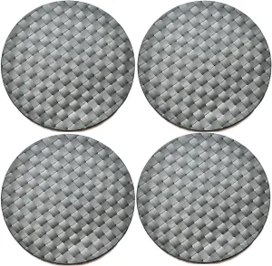 Round Placemat Bundle (Anthracite, Set of 4) (4 Items)
