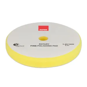 RUPES Bigfoot 155/160mm Yellow Rotary Fine Polishing Pad 9.BR180M