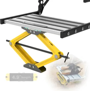 RV Step Stabilizer Kit for 5th Wheels,Trailers, Motorhomes,Foldable Camper Step Stabilizer,Heavy-Duty RV Step Stabilizer Support Up to 1500 lbs,Height Adjustable and Easy Installation