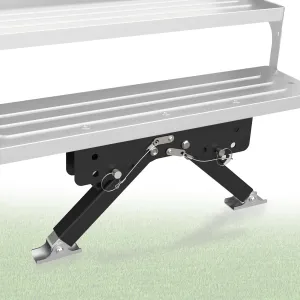 RV Step Stabilizer Kit for Travel Trailers/5th Wheels/Motorhomes,Height Ranges from 2.8" to 11.4",Solid Metal and Easy Installation
