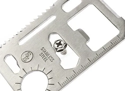 SE 11-in-1 Multi-Function Wallet Survival Tools (20-Pack) - MT908-20