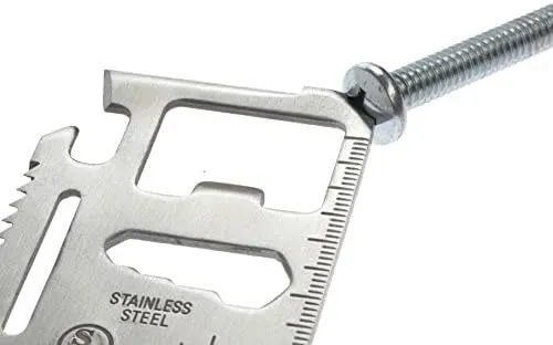 SE 11-in-1 Multi-Function Wallet Survival Tools (20-Pack) - MT908-20