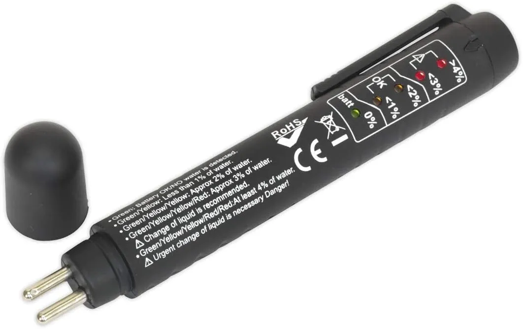 Sealey VS0274 Pocket Brake Fluid Tester, Red