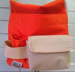 Seco Surveyor's Five Pocket Tool Instrument Pouch with Belt Survey 8046-30-Org