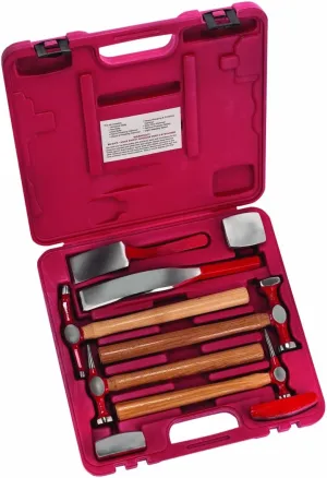 SGT 89450 BODY HAMMER SET ALUMINUM VEHICLES 9PC