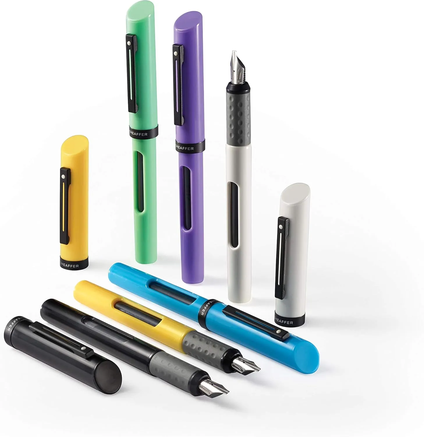 Sheaffer Calligraphy Mini Kit with Blue Pen and Assorted Nibs and Inks