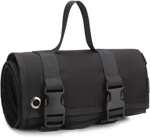Shooting Mat for Range, Roll-up Shooting Gear Tactical Training Shooting Pad, Prone Shooter Mats Tactical Blanket Mat for Shooting Long Distance or Prone Competition Hunting (Color : Black)