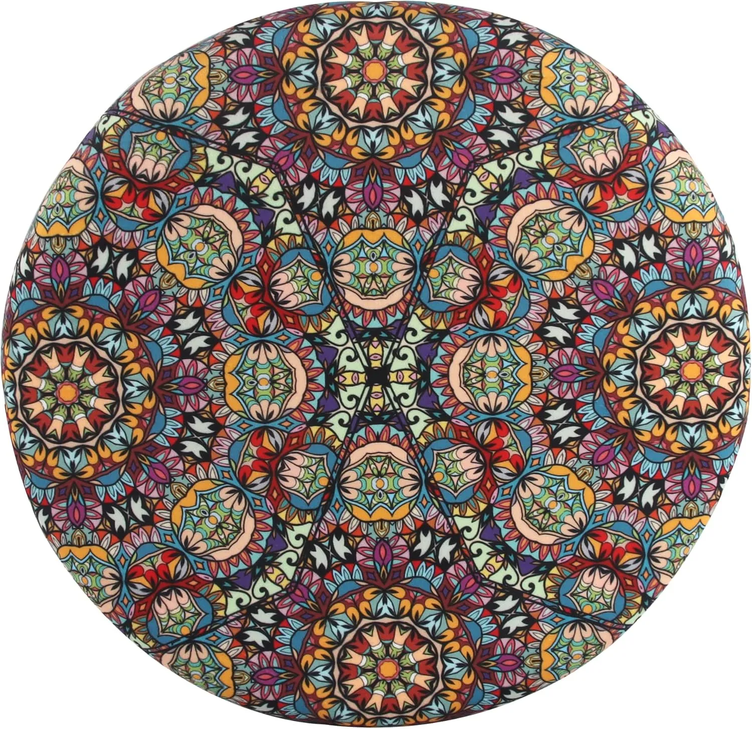 Sigmat Memory Foam Seat Cushion Anti-Slip Soft Round Stool Cushion Chair Pad 13 Inch Graphic