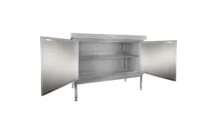 Simply Stainless / SS32.DPK.7.2100 / (700 Series) Door Panel Kit To suit 2100mm wet & dry bench / 55kg / W2015x D633 x H590 / Lifetime Warranty