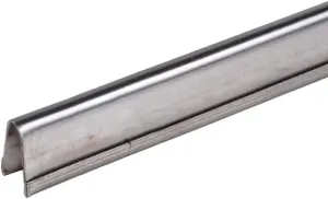 Sliding Door Repair Track Cover Repair Worn Damaged Sliding Glass Door Repair Horizontal Sliding Window Tracks Stainless Steel | Track Replacement for Patio Glass Door Repair (8 Feet)