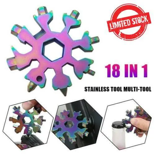 Snowflake Multi-Tool (Colourful)