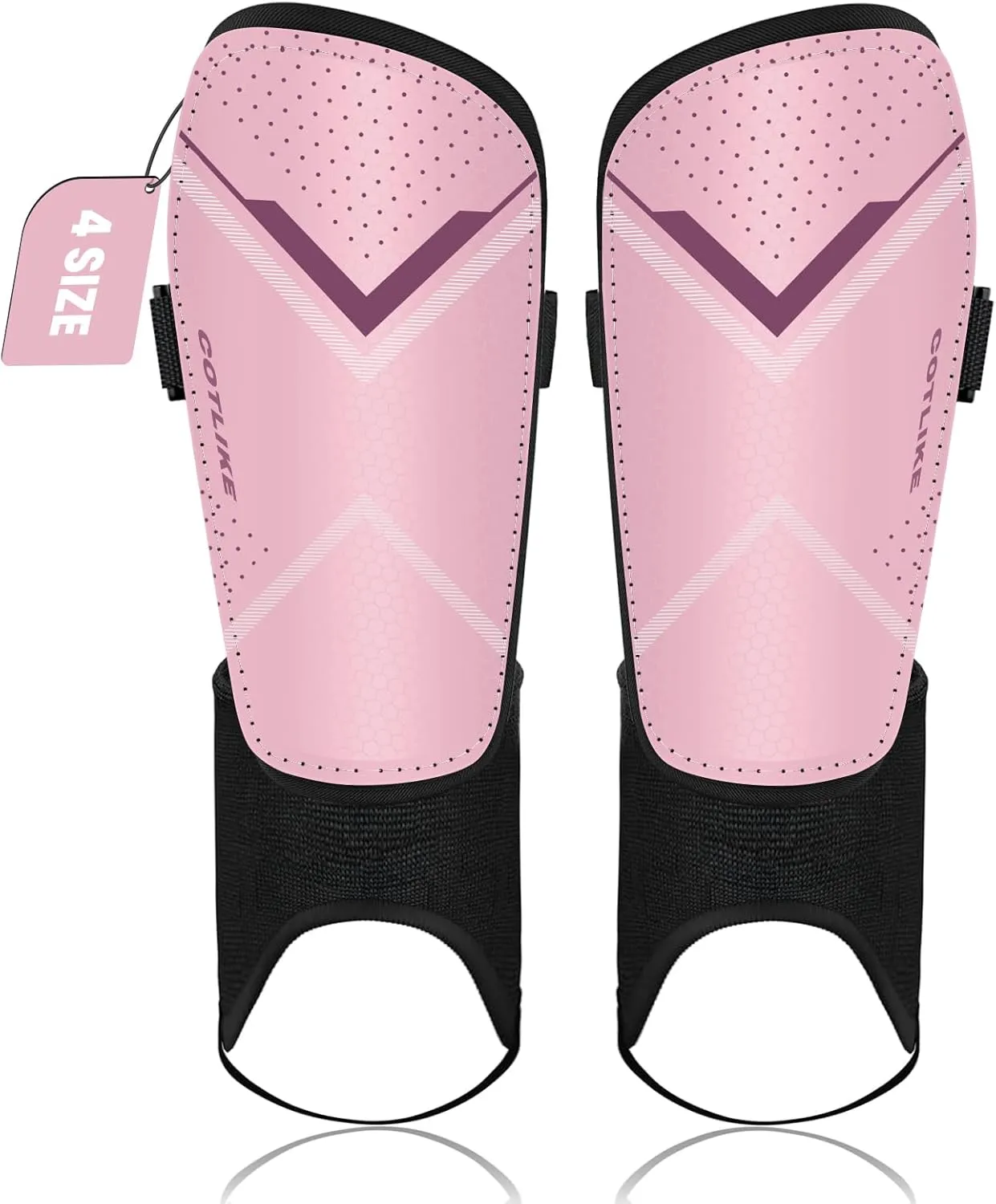 Soccer Shin Guards for Kids Youth Adults Toddler, Shin Defender Shin Guards with Ankle Protection Football Gear for 3 5 4-6 7-9 10-12 Years Old Boys Girls Espinilleras de Futol para Hombres