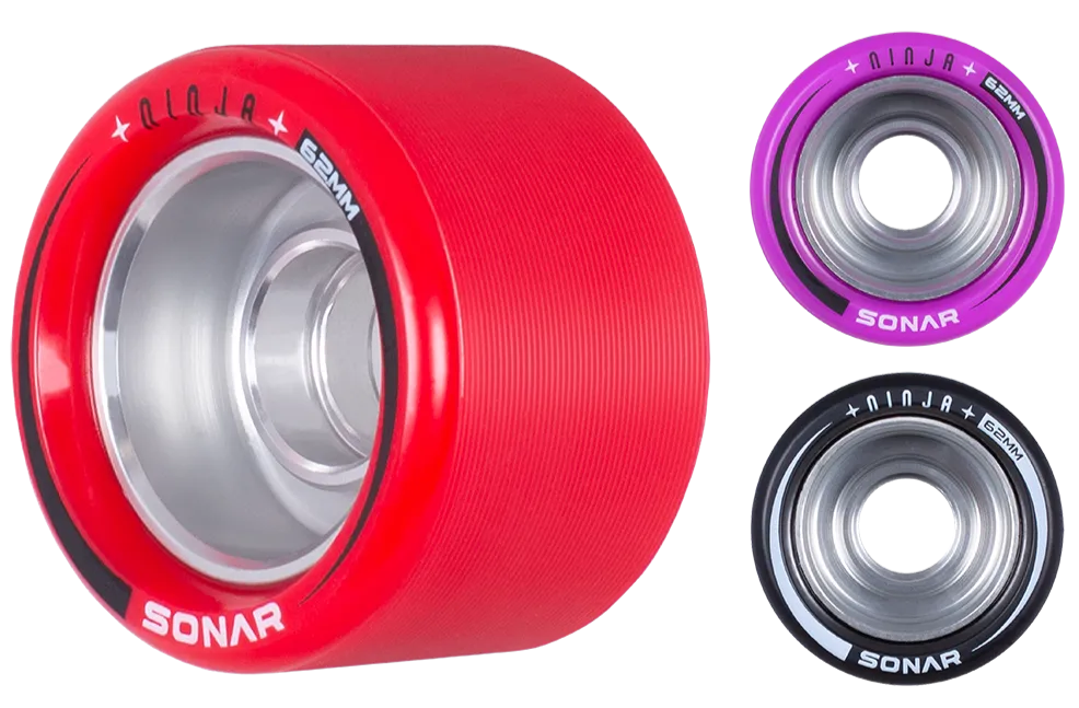Sonar Ninja Speed 62mm x 43mm Wheels (4-Pack)