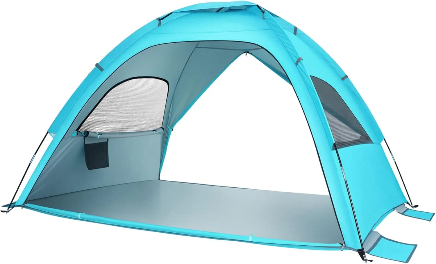 Sosoport Large Portable Folding Beach Tent with Double Doors UV Protection Sun Shade Canopy for Family Camping Lightweight and Easy to Store for Hiking and Outdoor Activities