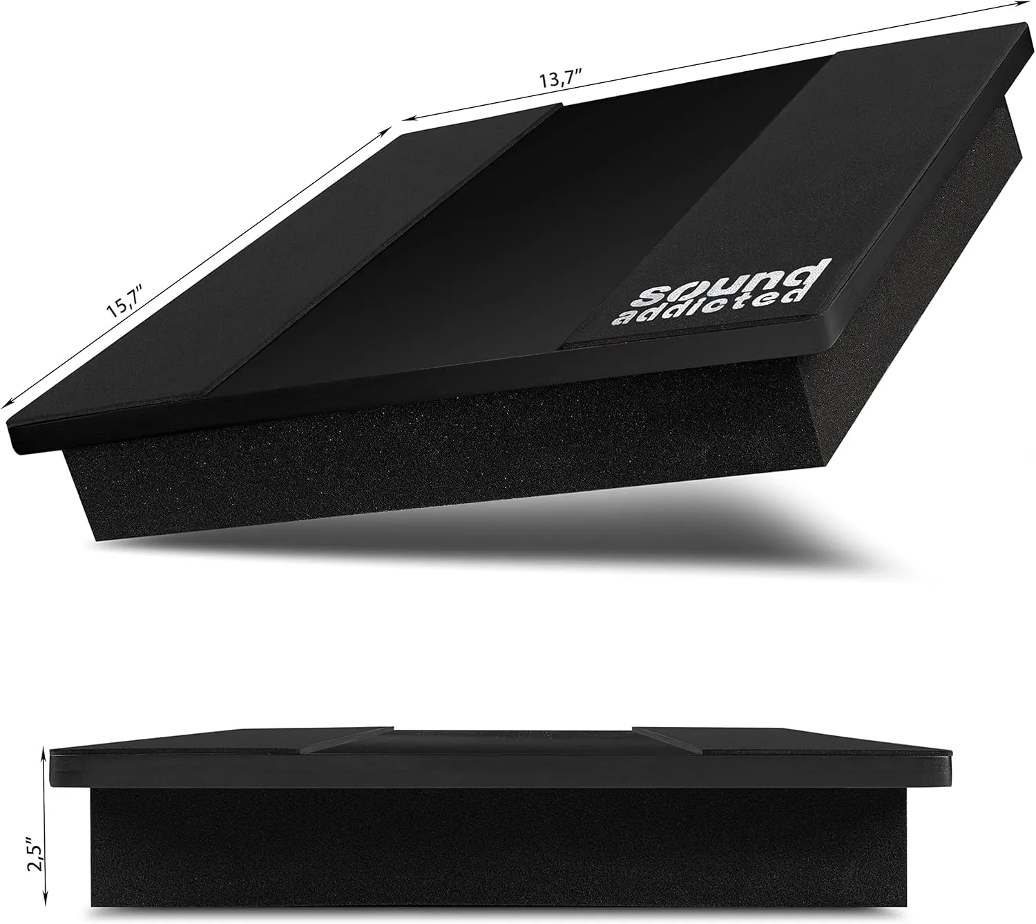 Sound Addicted VibeBoss P10 - Acoustic Isolation Platform Suitable for 8-10 inches Subwoofers (13.7'' x 15.7'' x 2.5'')