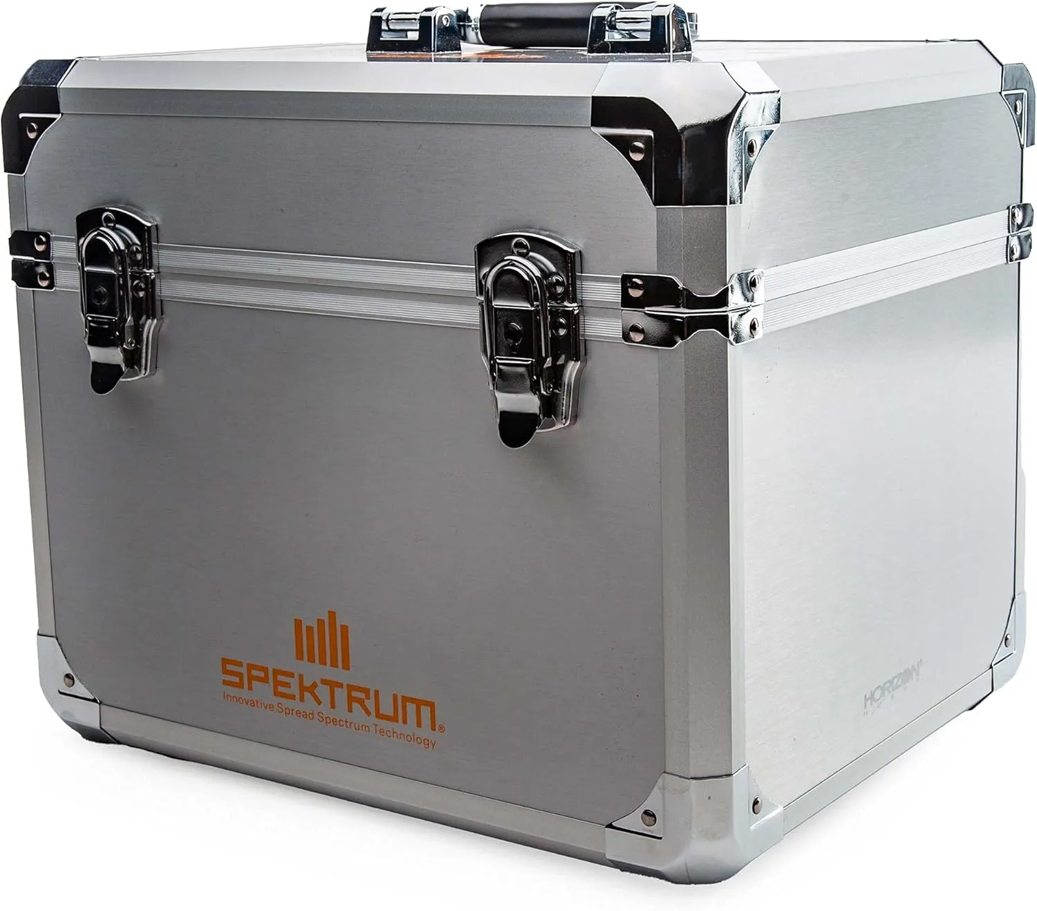Spektrum Dual Aluminum Stand Up Transmitter Case, SPM6726, Small