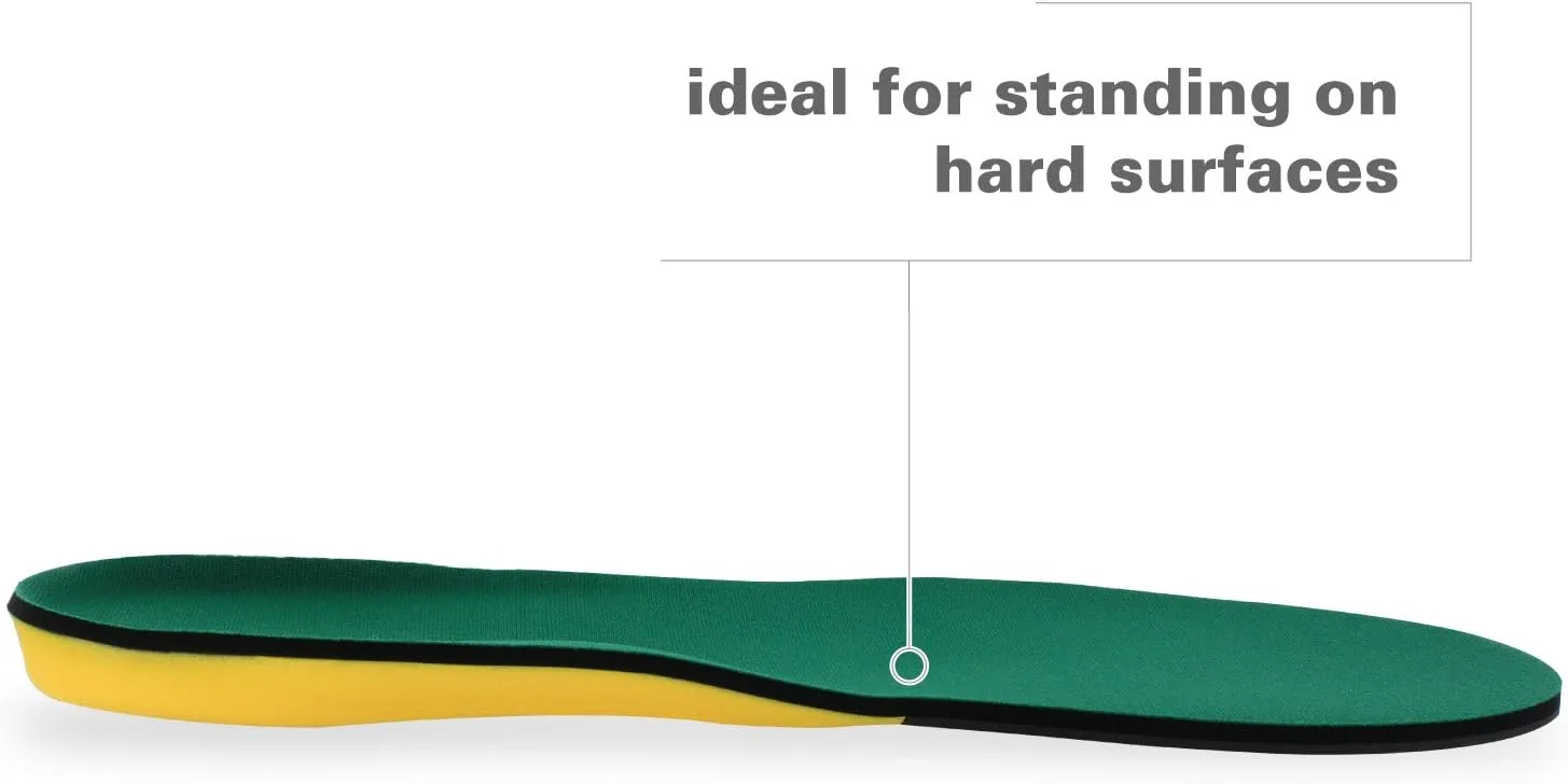 Spenco Polysorb Heavy Duty Maximum All Day Comfort and Support Shoe Insole Men's 14-15.5