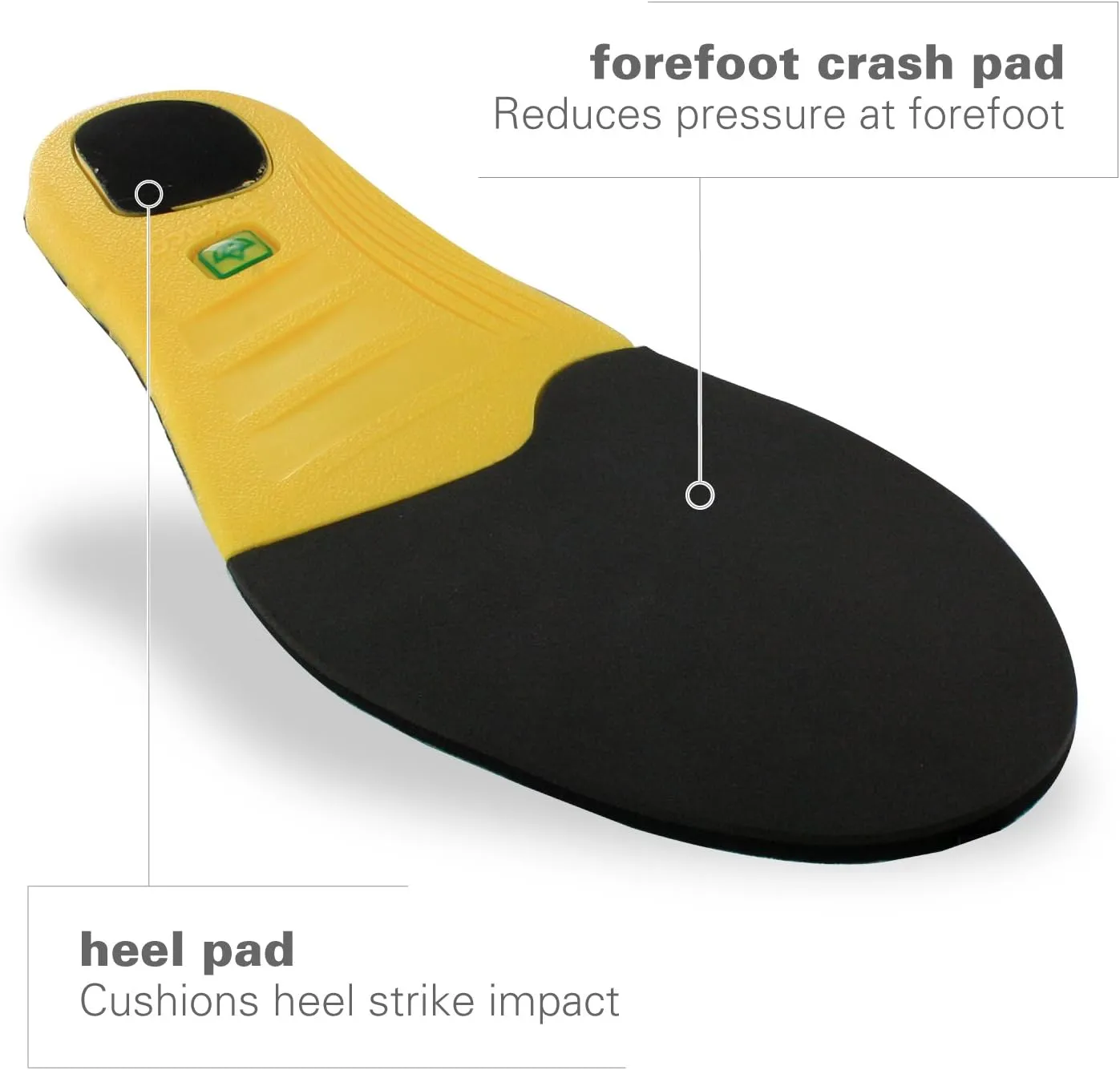 Spenco Polysorb Heavy Duty Maximum All Day Comfort and Support Shoe Insole Men's 14-15.5