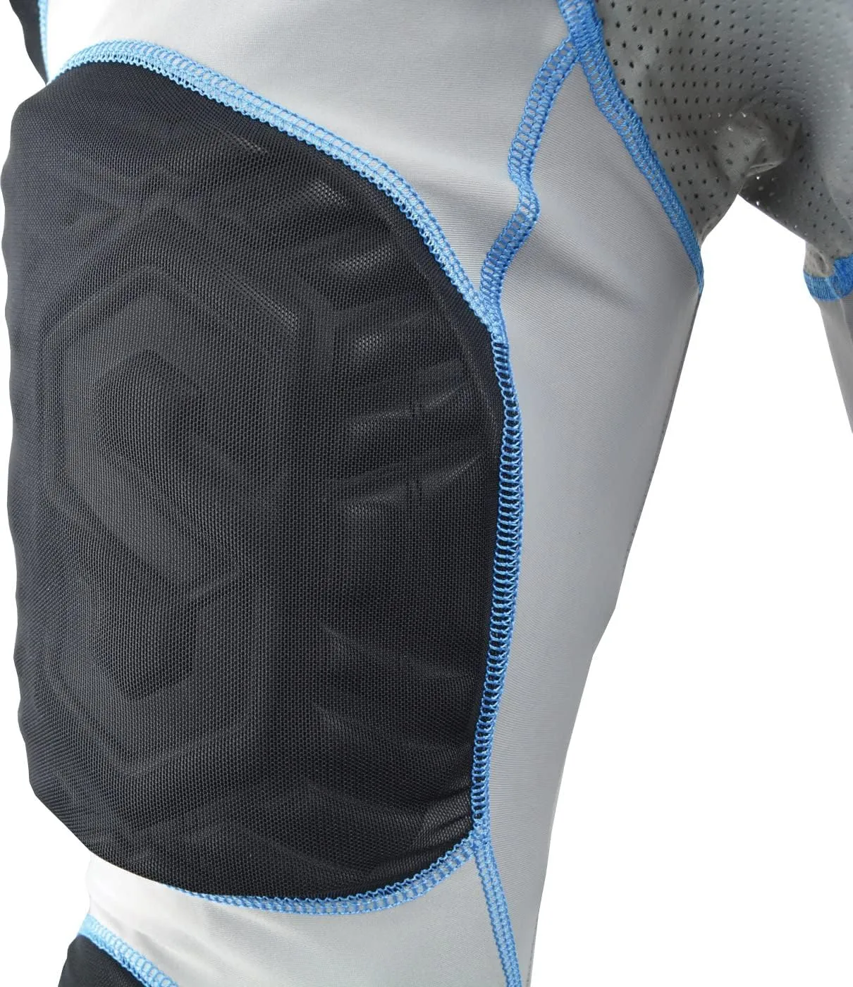 Sports Unlimited 7 Pad Integrated Adult Football Girdle for Men - Flex Thigh Pads - Girdle for Football
