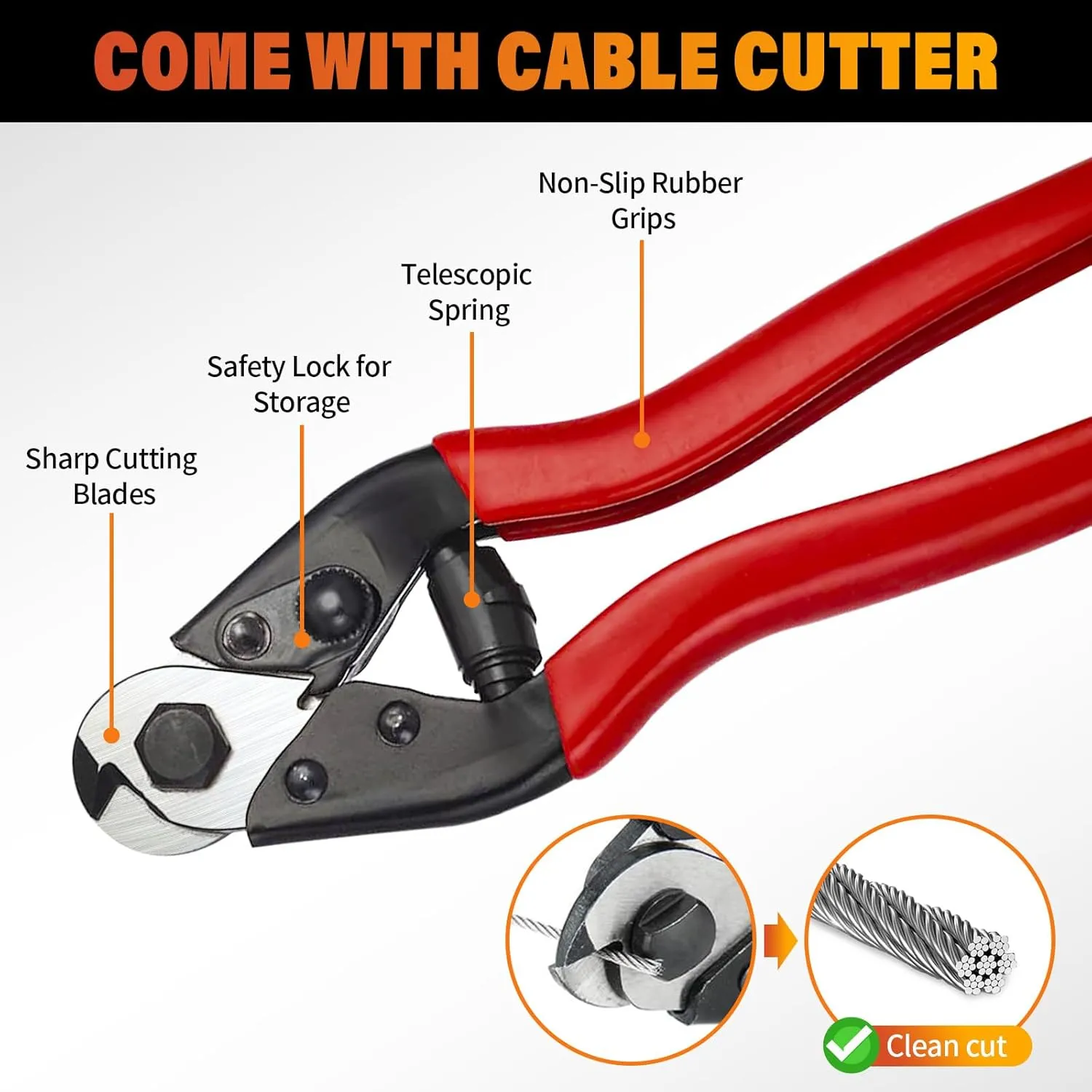 Stainless Steel Cable for Railing - 500FT 1/8" T316 Wire Rope Cable for Deck Railings System Kit