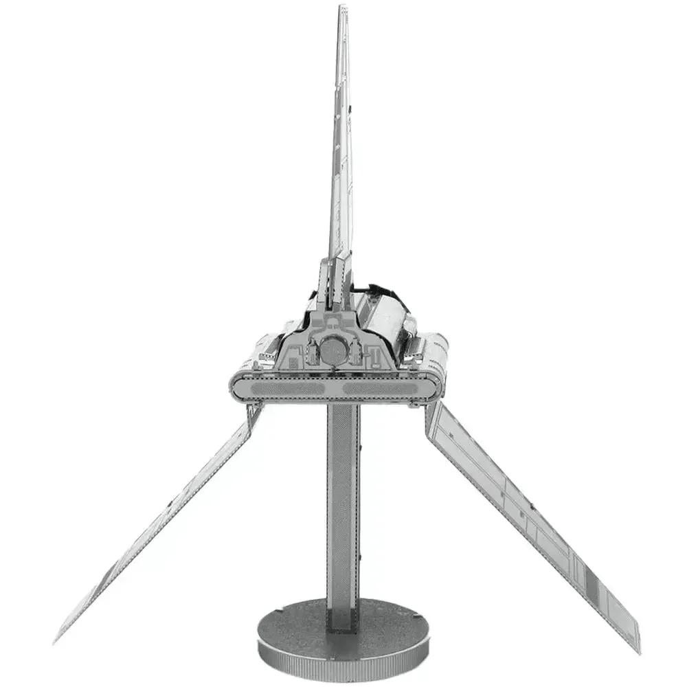 Star Wars - Unpainted Imperial Shuttle Figure Model Kit (Steel, Moderate Difficulty) - Fascinations - Metal Earth Series