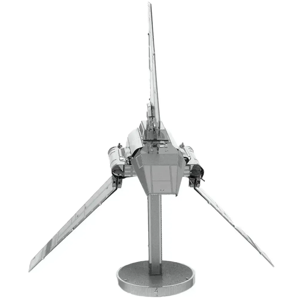 Star Wars - Unpainted Imperial Shuttle Figure Model Kit (Steel, Moderate Difficulty) - Fascinations - Metal Earth Series