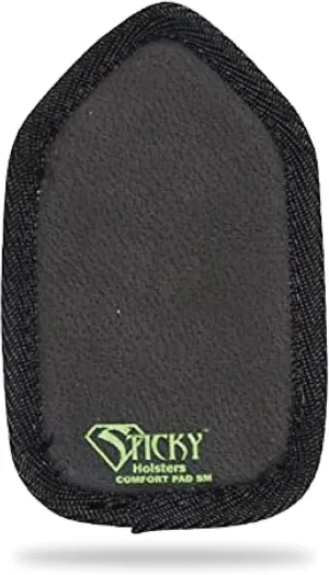 Sticky Holsters Comfort Pads for Kydex Holsters for Men and Women – Holster Foam Padding - Inside The Waist Band or Pocket Carry – Includes 6 Adhesive Dots - Size Small, Black