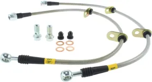 StopTech For Acura Integra 1990 91 92 1993 Brake Lines Stainless Steel - Rear | 950.40504