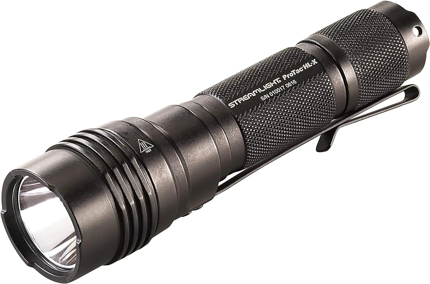 Streamlight 88065 ProTac HL-X 1000-Lumen Multi-Fuel Professional Tactical Flashlight, Includes CR123A Lithium Batteries and Holster, Black