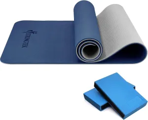 StrongTek Ultimate Fitness Bundle: Balance Pad & Extra Thick Yoga Mat