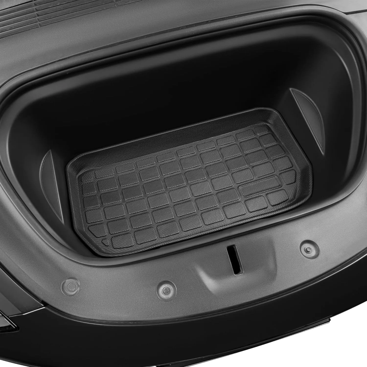 SUPER LINER Tesla Model Y 5 Seat 2021-2024 2025 Floor Mats 6-Piece Set | Extra-Thick TPE All-Weather Floor & Cargo Liners | Pet & Child-Friendly Custom Fit Interior Accessories (Not Fit Juniper)