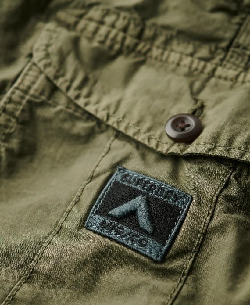 Superdry Parachute Light Shorts - Chive Green