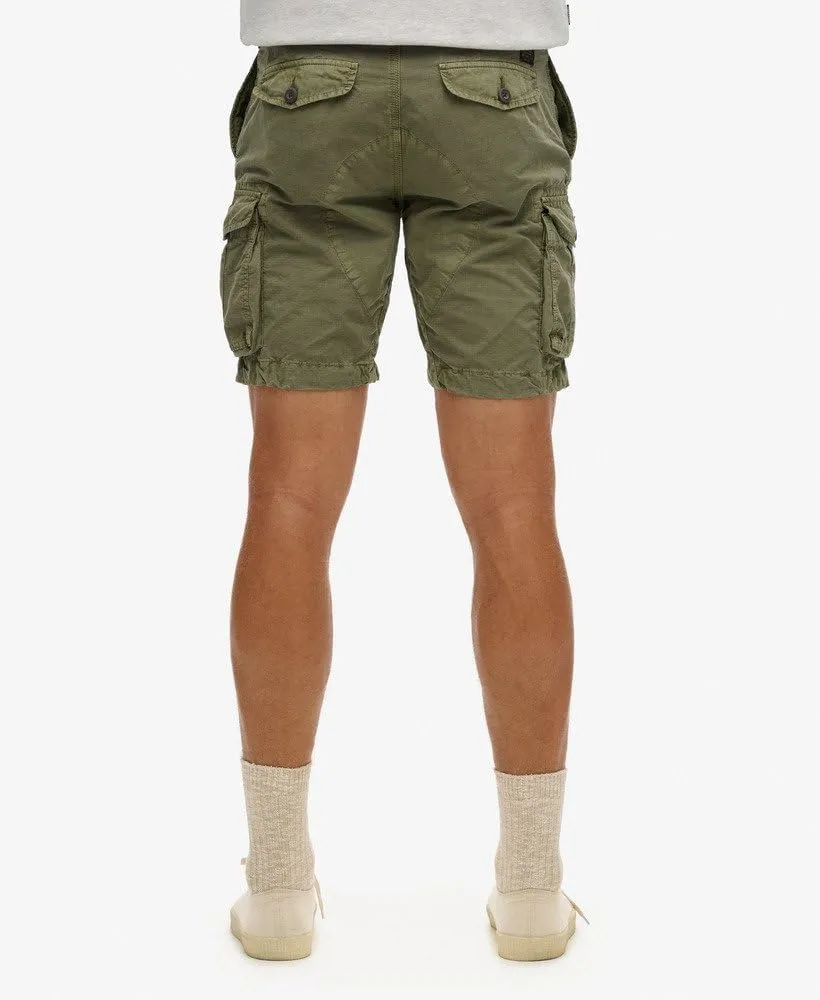 Superdry Parachute Light Shorts - Chive Green