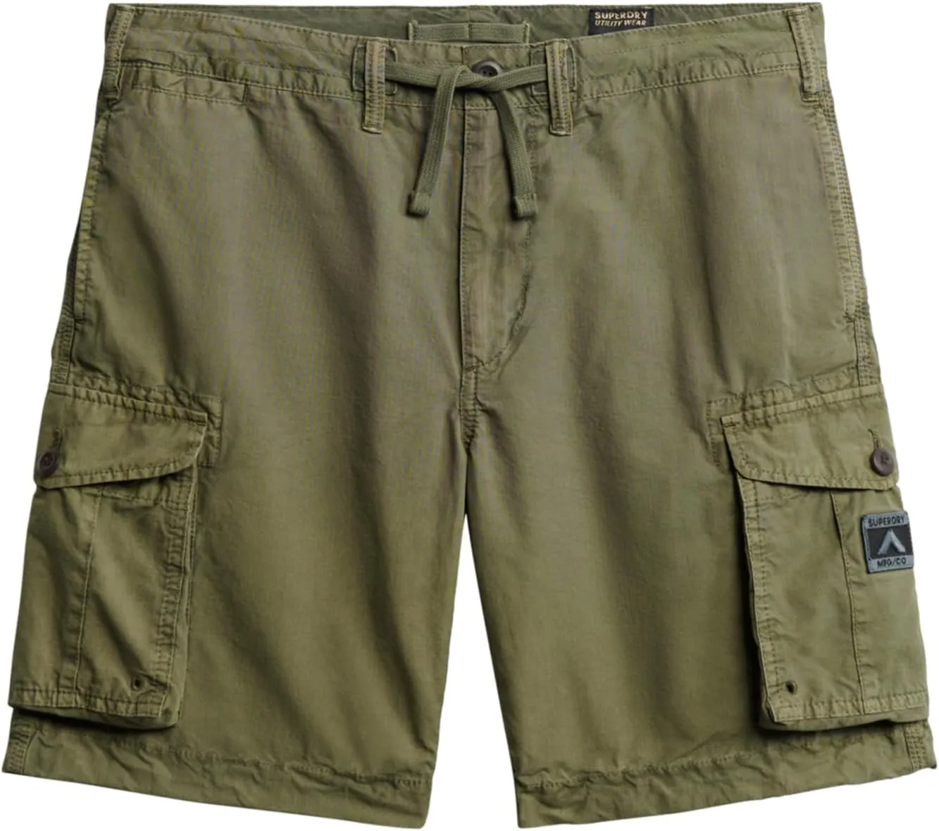 Superdry Parachute Light Shorts - Chive Green
