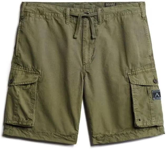 Superdry Parachute Light Shorts - Chive Green
