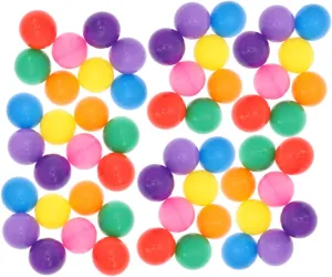 SUPVOX 200PCS Crush Ocean Balls for Educational Play Balls Mixed Colors Playhouses and Pools Develops Hand Eye Coordination