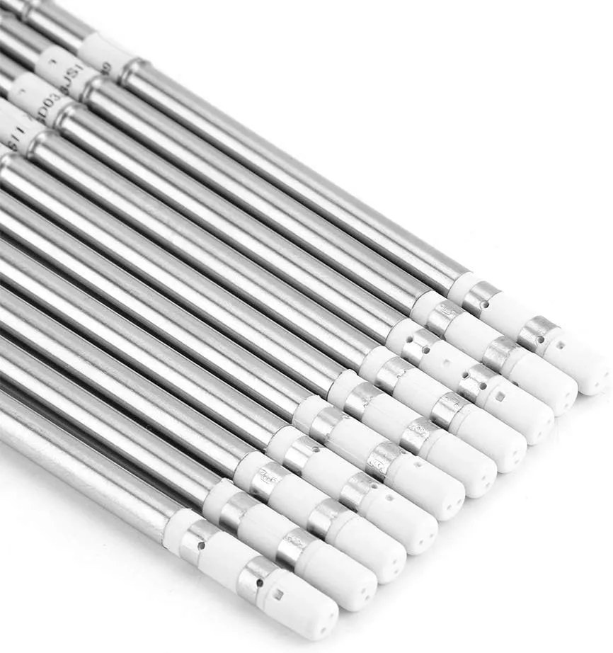 T12 Series Soldering Iron Tips Welding Tool Replacement Tips for FX-951 Rework Station(10PCS)