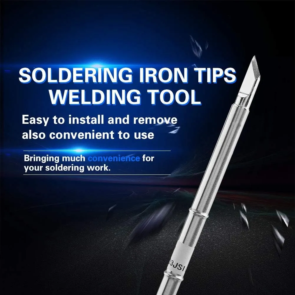 T12 Series Soldering Iron Tips Welding Tool Replacement Tips for FX-951 Rework Station(10PCS)