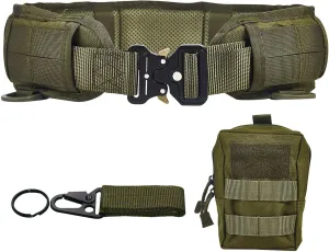 Tactical Battle Belt Set Molle Belts Hunting Game Belts Defense Belts