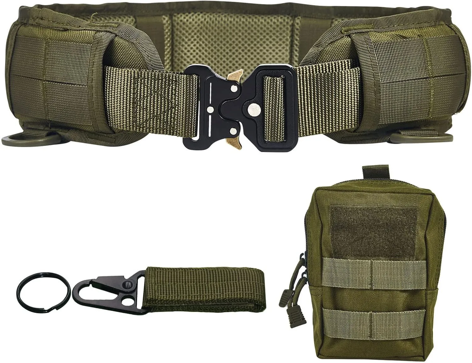 Tactical Battle Belt Set Molle Belts Hunting Game Belts Defense Belts