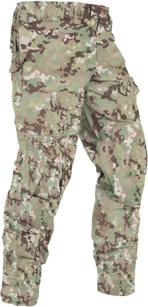 Tactical Camo Cargo Pants for Men - Outdoor Hiking Ripstop Work Pants With Multi Pockets - No Belt, No Kneepad