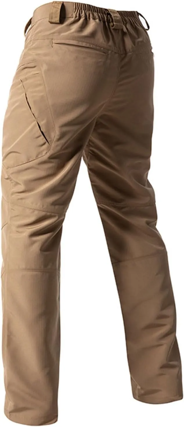 Tactical Cargo Pants for Men Water Resistant Quick Dry Hiking Pants Slim Fit Ripstop Waterproof Trousers with Pockets